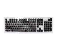VBESTLIFE Copritasti Personalizzati, per Tastiera Meccanica 61/87/104 Tasti, Copritasti PBT Ergonomici con Profilo OEM, Copritasti Personalizzati Fai-da-te 106 Tasti, per PC Gamers(Nero)