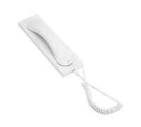 VBESTLIFE Cornetta Telefonica retrò, Cornetta Portatile con Presa Cablata di Tipo C con Microfono e Riduzione del Rumore, per IOS 17 16, per Telefoni Tablet Laptop (WHITE)