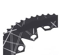 VBESTLIFE Corona Larga Stretta 54T, Corona Ovale BCD 110/130mm per Bicicletta Lp 7 8 9 Bici Pieghevole da Strada a 10 velocità Disponibile