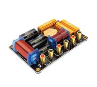 VBESTLIFE Crossover per Altoparlante a 2 Vie, Potenza Elevata da 550 W per Doppio Altoparlante da Palco da 10-12 Pollici, Divisore di Frequenza con Struttura in Alluminio Resistente Al