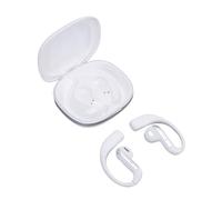 VBESTLIFE Cuffie Aperte, Auricolari Sopra L'orecchio con Gancio per L'orecchio, Bluetooth 5.4, Cancellazione del Rumore ENC, 30 Ore di Riproduzione, Impermeabili, per Ciclismo, Corsa (WHITE)