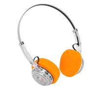 VBESTLIFE Cuffie Bluetooth retrò, Auricolari Sportivi Wireless 6.0 con Archetto Metallico Estensibile, Regolazione del Volume Meccanica Tramite Manopola, 20 Ore di autonomia.