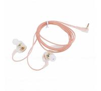 VBESTLIFE Cuffie da Gioco Cablate, Driver Dinamico da 11 Mm Auricolari HiFi IEM per Bassi Profondi con Microfono HD Integrato ENC Cancellazione del Rumore, per Smartphone Musica da Gioco (WHITE)