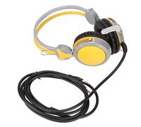 VBESTLIFE Cuffie da Gioco con Cancellazione del Rumore Cuffie da Gioco per Computer Cablate Surround Stereo per Studio di Chat Skype, Altoparlante da 40 Mm (YELLOW)