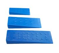 VBESTLIFE Cunei da Abbattimento Alberi da 3 Pezzi, Cunei da Taglio per Motosega in Plastica ABS per Taglio Sicuro del Legno, 5,5 Pollici, 8 Pollici, 10