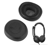 VBESTLIFE Cuscinetti Auricolari di Ricambio per Cuffie Evolve2 30, Cuscinetti Auricolari in Morbida Pelle Proteica, Copertura dei Cuscinetti Auricolari, Schiuma Isolante Dal Rumore