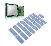 VBESTLIFE Cuscinetto Termico, Cuscinetto di Raffreddamento Isolato Resistente Al Calore in Silicone 30x30x1,5 Mm, per CPU GPU Dissipatore di Calore Scheda Grafica LED IC Elettronica
