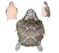 VBESTLIFE Cuscini Indossabili con Guscio di Tartaruga, Cuscino in Peluche di Tartaruga Costume di Peluche con Guscio di Tartaruga Costume Divertente da Vestire Regali Creativi per Ragazzi (130