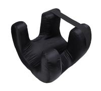 VBESTLIFE Cuscino per il Viso, Cuscino per Massaggio Facciale Che Dorme a Faccia in giù per Rughe Raso, Cuscino di Bellezza per Mantenere Rughe Facciali e Linee di Sonno (BLACK)