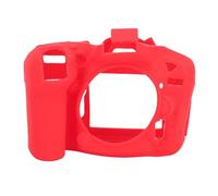 VBESTLIFE Custode della Fotocamera in Silicone per D7100 D7200, Copertura Silicone Protettiva a Testrella Morbida Non Slittata (rosso)