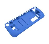 VBESTLIFE Custodia con Cavalletto per Steam Deck, Copertura Protettiva con Supporto per PC Antiurto e Impugnatura Ergonomica Compatibile con i Palmari di Gioco Steam Deck (BLUE)