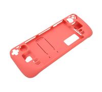 VBESTLIFE Custodia con Cavalletto per Steam Deck, Copertura Protettiva con Supporto per PC Antiurto e Impugnatura Ergonomica Compatibile con i Palmari di Gioco Steam Deck (rosso)