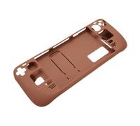 VBESTLIFE Custodia con Cavalletto per Steam Deck, Copertura Protettiva con Supporto per PC Antiurto e Impugnatura Ergonomica Compatibile con i Palmari di Gioco Steam Deck (BROWN)