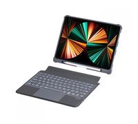 VBESTLIFE Custodia con Tastiera, per Tablet da 10,9 Pollici, per IOS di Decima Generazione, Custodia con Tastiera Wireless RGB Cover per Tastiera BT, Slot per Smart Pen, con Touchpad