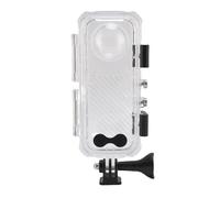 VBESTLIFE Custodia da Immersione Invisibile per Insta X4, 60 M di Prove Idriche Protezione Protezione Sovoca Subacquea Guscio per Insta X4, con Inserti Anti Nebbia