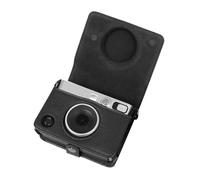 VBESTLIFE Custodia per Custodia Mini EVO, Custodia per Fotocamera retrò Rimovibile in Pelle PU con Tracolla Compatibile per Mini EVO/Polaroid Mini EVO (BLACK)