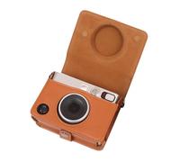 VBESTLIFE Custodia per Custodia Mini EVO, Custodia per Fotocamera retrò Rimovibile in Pelle PU con Tracolla Compatibile per Mini EVO/Polaroid Mini EVO (BROWN),