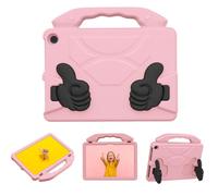 VBESTLIFE Custodia per Tablet EVA per HD10 2021/2023, Custodia Protettiva Antiurto con Maniglia Pieghevole Girevole, Lavabile, Ritagli Precisi (PINK)