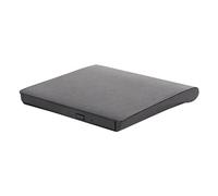 VBESTLIFE Custodia per unità DVD esterna, Custodia per unità DVD esterna USB 3.0 Tipo C a doppia porta per desktop o laptop con interfaccia USB 2.0/3.0, per ODD SATA standard