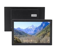 VBESTLIFE Display Touchscreen, Display Touch a Telaio Aperto da 15,6 Pollici a 10 Punti, Monitor Touchscreen Industriale, IP65 Impermeabile, VGA, HDMI, Porta USB (Spina europea)