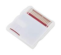 VBESTLIFE Dispositivo di Backup del Gioco, Scheda a Cartuccia Professionale per Lettura e Scrittura Ad Alta velocità per Sistemi 3DS NDS MD GB GBC FC PCE (Set WOOD HK bianco)