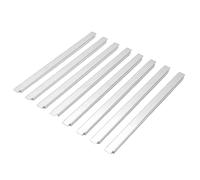 VBESTLIFE Divisori per Alimenti da Barra Adattatrice in Acciaio Inossidabile da 8 Pezzi da 12,6 Pollici Multiuso per Ristoranti e Conservazione degli Alimenti