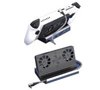 VBESTLIFE Docking Stazione da 10 in 1 Console di Gioco con Ventilatori a Doppio Raffreddamento e PD 100W, 4K e Gigabit Ethernet per Legion Go S ecc., USB 3.0/2.0 e SD/TF per Hub di Gioco