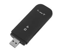 VBESTLIFE Dongle WiFi USB 4G LTE e Router Hotspot Mobile, Modem WiFi Portatile da Viaggio 150Mbps con Slot per Scheda SIM per Europa, Supporto 10 Utenti (BLACK)