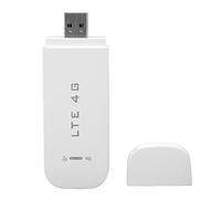 VBESTLIFE Dongle WiFi USB 4G LTE, Modem WiFi Portatile da Viaggio 150Mbps con Slot per Scheda SIM, Adattatore di Rete Router Hotspot Mobile Supporta 10 Utenti (WHITE)