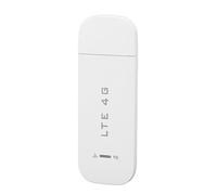 VBESTLIFE Dongle WiFi USB 4G LTE, Router Hotspot Mobile, Dispositivo Modem Portatile da 10 Utenti con Slot per Scheda SIM per Viaggi, per Asia, Africa, Medio Oriente (WHITE)