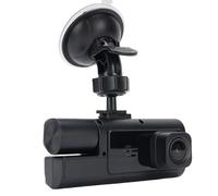 VBESTLIFE Doppia Campe Frontale e Interna, Fotocamera per Auto da 1080p con Connessione Telefonica WiFi, Monitoraggio del Parcheggio, Angolo di 170 ° e Archiviazione Espandibile