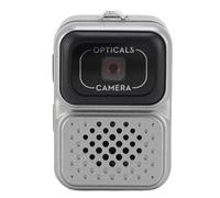 VBESTLIFE Fotocamera Chiave, Piccola Videocamera da 480p da 2 MP con Schermo da 0,96 Pollici, Durata della Batteria di 150 Minuti, Filtri Integrati, per Ciclismo Record di Animali (SILVER)