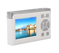 VBESTLIFE Fotocamera Digitale da 50 MP, Messa a Fuoco Automatica Schermo IPS da 2,2 Pollici Fotocamera per Vlogging 1080P con Batteria Agli Ioni di Litio per Varie Applicazioni (WHITE)