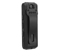 VBESTLIFE Fotocamera Indossata Dal Corpo 1080P 2MP, Videocamera con Rotazione di 180° con Visione Notturna, Fotocamera con Clip Posteriore Grandangolare Anti-vibrazione con Registrazione