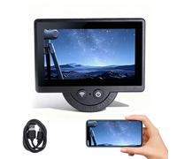 VBESTLIFE Fotocamera Oculare Elettronica WiFi, Fotocamera Oculare per Telescopio Digitale HD 1080P con Schermo HD da 4,3 Pollici, per Telescopi da 26-47 Mm