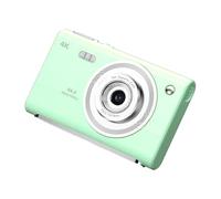VBESTLIFE Fotocamera per Vlogging 4K per Fotografia con Scheda da 16 GB, Fotocamera Digitale Compatta Punta e Scatta da 64 MP per Adolescenti Principianti con Zoom 16X, Treppiede (GREEN)