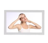 VBESTLIFE Frame di Foto Digitale WiFi da 18,5 Pollici con Touch Screen e Memoria da 32 GB | Display LED HD e Multi Lingue | Condivisione Remota e (Spina europea)