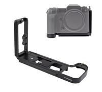 VBESTLIFE GFX100S GFX50SII CAMERA QR L Piastra, Lega in Lega di Alluminio L con Foro a Vite da 1/4 di Pollice, Fessura di Scorrimento ARCA da 38 Mm e Cuscinetti Anti -slip