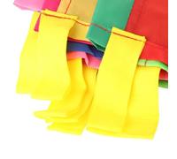 VBESTLIFE Giocattolo Colorato con Paracadute Arcobaleno per Giochi di Gruppo Divertenti, Materiale in Tessuto Resistente per Bambini (colorato 3)