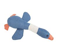 VBESTLIFE Giocattolo di Peluche per Cani Che Stridono a Forma di Oca Selvatica per Alleviare la Noia e la Salute Dentale