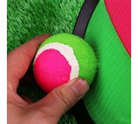 VBESTLIFE Gioco con Palla da Paddle, Lancio di Palla per Bambini con Fascia Regolabile per la Mano, Giocattolo in Gomma per Genitori e Figli per Giochi all'aperto, Coordinazione Occhio-Mano,