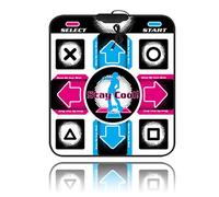 VBESTLIFE Gioco da Ballo, Resistente Antiscivolo, Resistente all'abrasione, con Tappetino da Ballo, Tappetino per Danza del Pad, con USB per PC