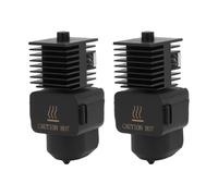 VBESTLIFE Hotend per Stampante 3D per Lab X2D H2S H2D P2S H2D Combo A1, Ugello da 0,6 Mm, Gola Interamente in Metallo, con Calza in Silicone, Riscaldamento Rapido, per Filamenti Ad Alta (2PCS)