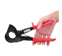 VBESTLIFE HS-325A Tagliacavi a Cricchetto Utensile da Taglio Isolato Resistente All'usura 240mm² Rame Alluminio Cavo a Cricchetto Maniglia Rossa per Elettricisti (HS-325A)