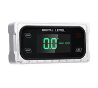 VBESTLIFE Inclinometro Digitale Touch, Goniometro con Base Magnetica con Scanalatura a V con Ampio Display LCD, Strumento Misuratore Ad Alta Precisione per Lavorazione Meccanica,