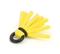Vbestlife Indicatore di Sciopero in Schiuma per Pesca a Mosca, 4 Pezzi Indicatori di Sciopero in Schiuma di Galleggiante per Pesca a Mosca(Giallo)