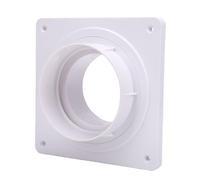 VBESTLIFE Kit Connettore di Sfiato Dell'asciugatrice Efficiente Twist Lock Giunto di Sfiato Dell'asciugatrice per la Circolazione Dell'aria più Pulita per Lavanderie Piastra da Parete per in PVC da