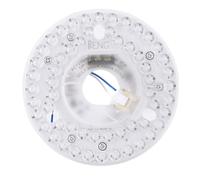 VBESTLIFE Kit di Luci di Retrofit LED da 4 Pollici per la Sostituzione della Luce del Ventilatore da Soffitto, 18W 3CCT 3000K 4000K 6000K Dimmable, Ventilatore da Soffitto Accessori per (230V)