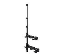 VBESTLIFE Kit di Montaggio Motociclistico per Insta X5 X4 X3, Morsetti a Doppio Morsetti da 150 Cm Pole di Estensione a Levetta Selfie con Adattatore a Sfera