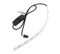 VBESTLIFE Kit Striscia Luminosa LED per Stampante 3D per A1 Mini, Striscia Lampada LED DC 24V, Alta luminosità, Cavo Lungo 480 Mm, Luce LED 190 Mm